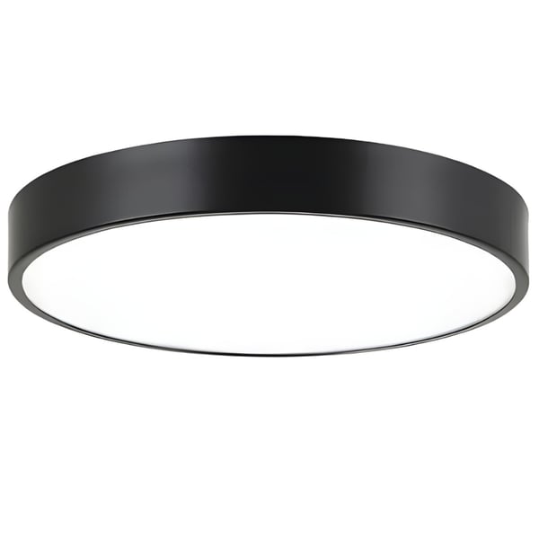 Rund LED loftlampe 40 cm neutral hvid 24w moderne Rund LED loftlampe sort 40 cm - varm hvid Rund LED loftlampe 40 cm neutral hvid 24w moderne Rund LED loftlampe sort 40 cm - varm hvid