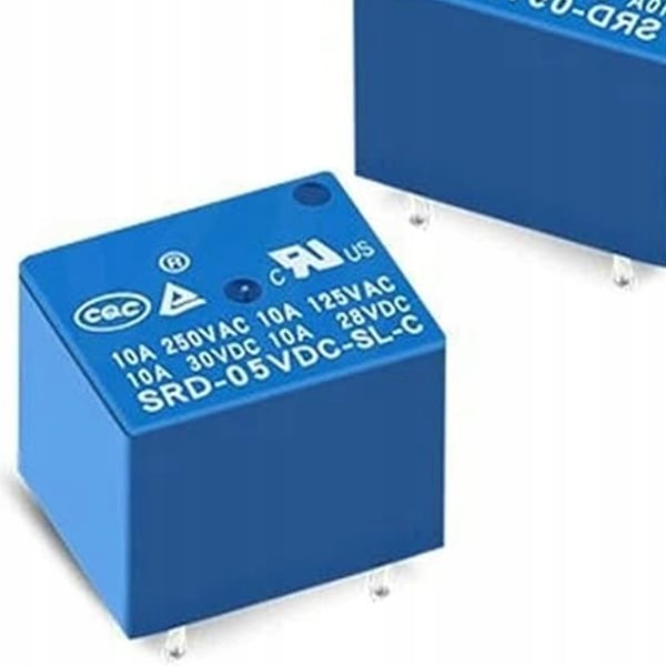 Relä SRD-5VDC-SL-C relä för 5V DC