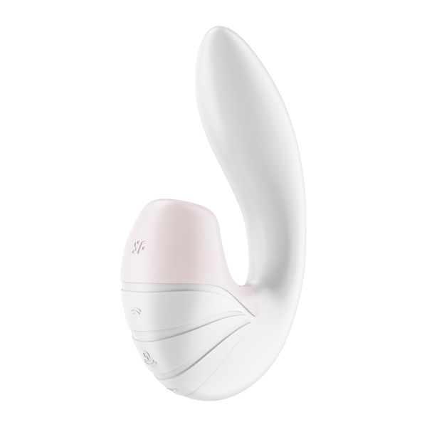 Satisfyer klitoriksen stimulaattori vibratorilla Supernova valkoinen
