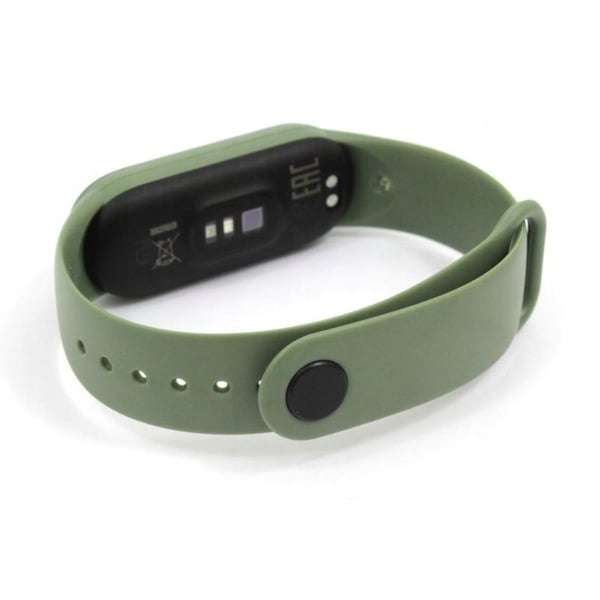 Xiaomi Mi Band 5 6 7 NFC vaihtovälinauha älyrannekkelle oliivinharmaa