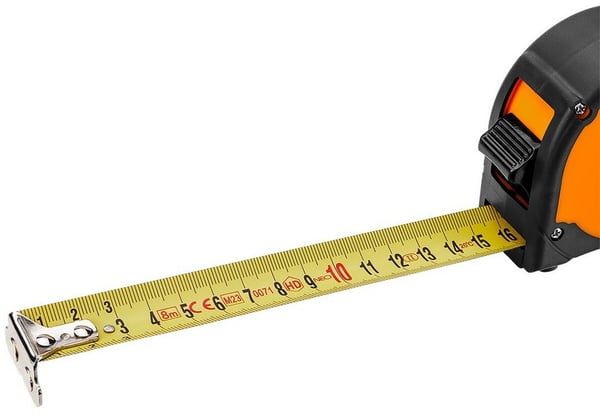 STÅLRULLELINJEK 8M/25MM MAGNET - T N67-111-1