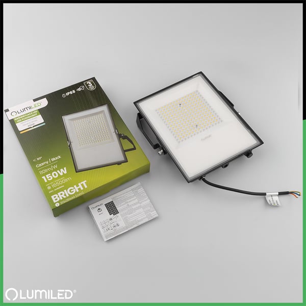 LED-arbetslampa utomhus BRIGHT vattentät 150W 16500lm 4000K LUMILED