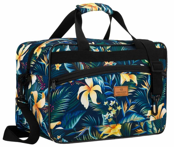 Lätt resväska tillverkad av slitstark polyester - Rovicky