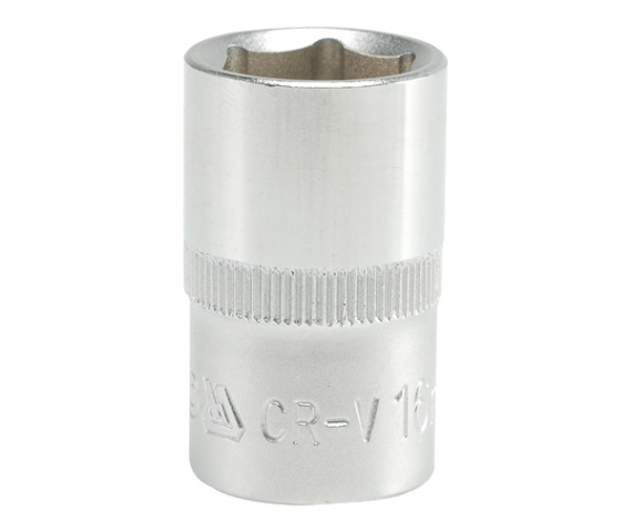 KORT 6-PUNKT FORKROMET TOPNØGL 1/2'' 16MM - YT-1209