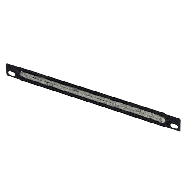 Lanview kabelorganiseringspanel 1/2U 10" børstet, RA10115BL