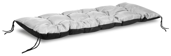 Havepude 120x40 cm vandtæt til pallebænk lysegrå