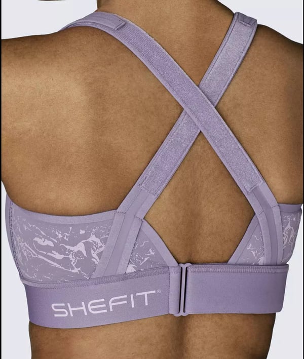 Shefit violetit urheiluliivit keskivahva tuki, säädettävä, 3XL