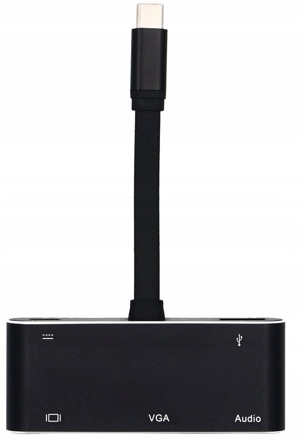 SOVITIN USB C HDMI VGA USB 3.0+PD HUB 5in1 MacBookille