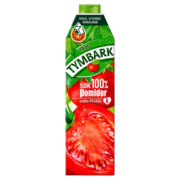 Tymbark 100 % tomaattimehu 1 l Tymbark 100 % tomaattimehu 1 l
