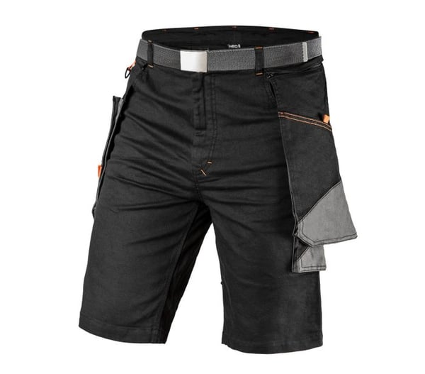 HD SLIM SHORTS, BÆLTE, AFTAGELIGE LOMMER XXL - T N81-278-XX