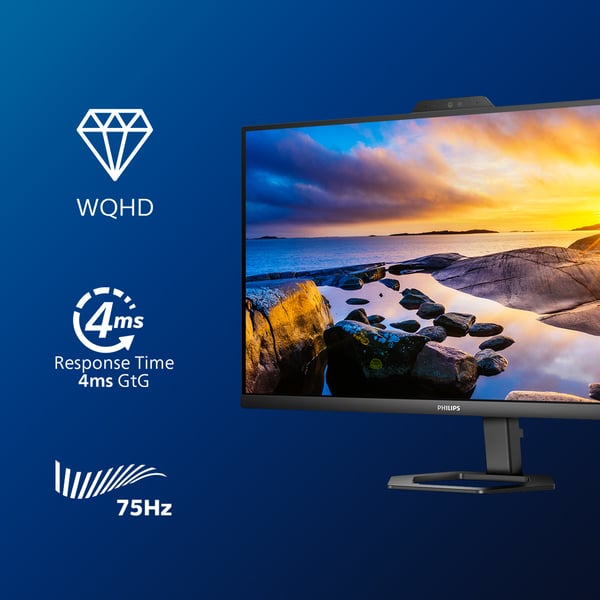 Skærm Philips 27" 27E1N5600HE/00 HDMI DP USB-C 3.2 højttalere 2x5W