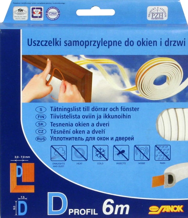 GUMMIPACKNING 6M P BRUN - USZ 6 P BR