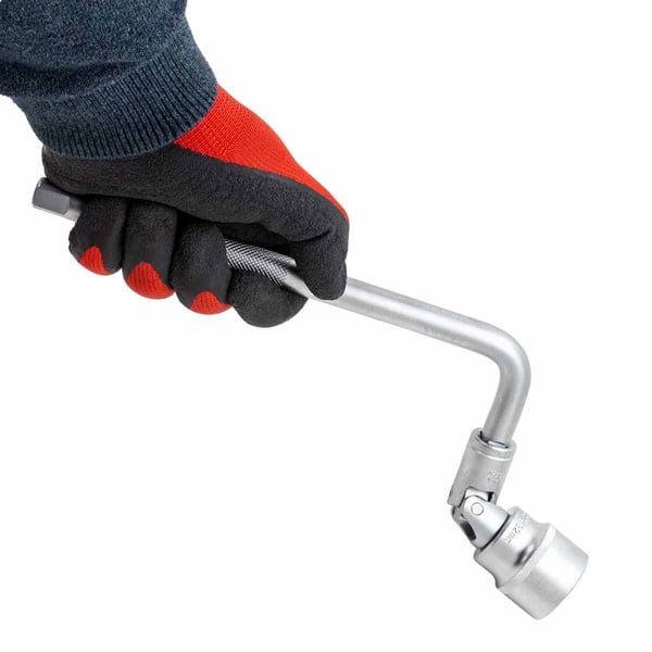Topnøglesæt 1/2" 10-32 mm 6-kant 15 dele
