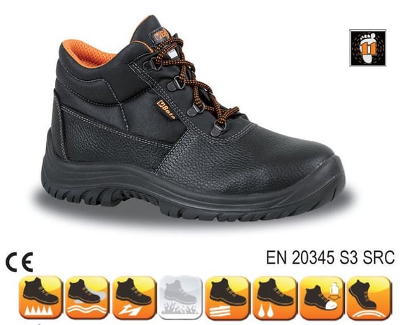 ISOLERADE ANKELSKOR I LÄDER S3 40 - BE 7243PL/40
