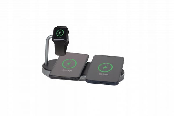Verbatim WCS-03 3-i-1 Apple Watch iPhone-opladerstander