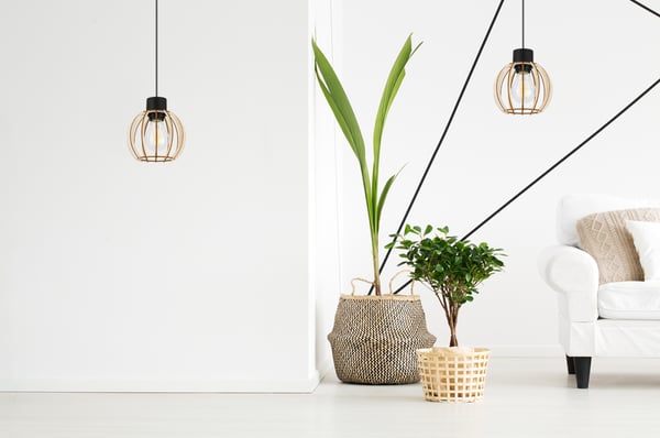 MODERNI PUINEN LED-KATTOVALAISIN