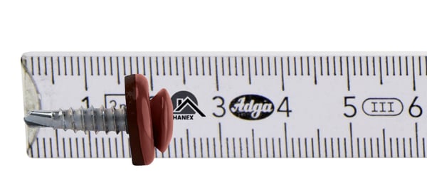 Farmer skruvar GTF02P panelhuvud 4,8x20mm RAL 3009