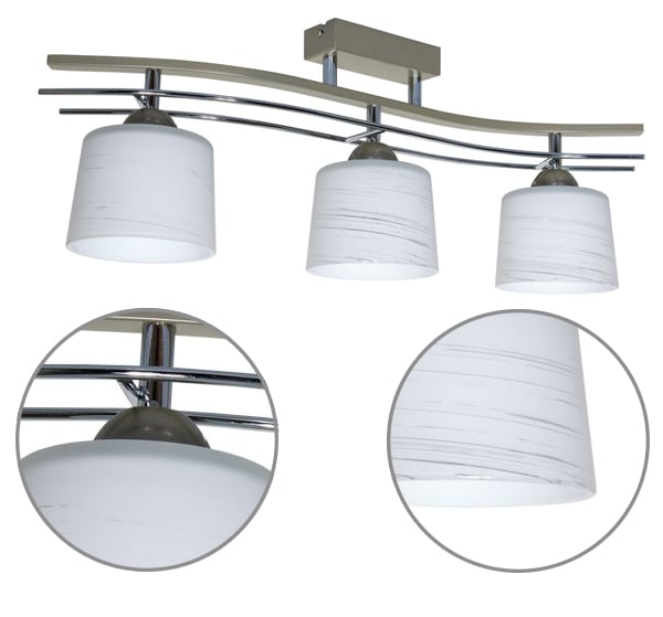 Lofthængende lampe, lysekrone, plafon, LED