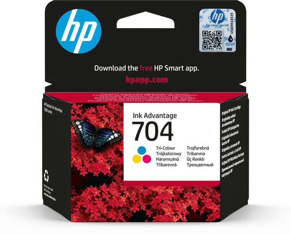 HP 704 farveblæk