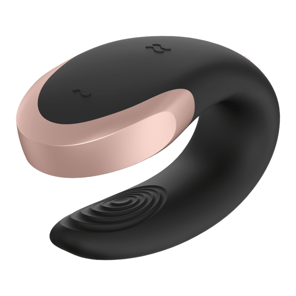Satisfyer DOUBLE LOVE -vibrasaattori musta