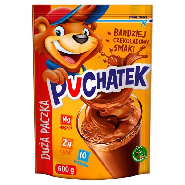 Puchatek Kaakaojuoma vitamiineilla 600 g