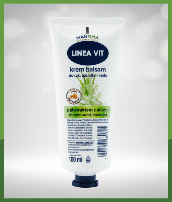 Linea Vit kräm 100 ml med aloe vera-extrakt