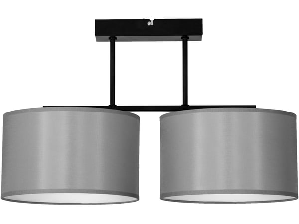 Moderne hængelampe, loftslampe, lampeskærm, 2x60W LED
