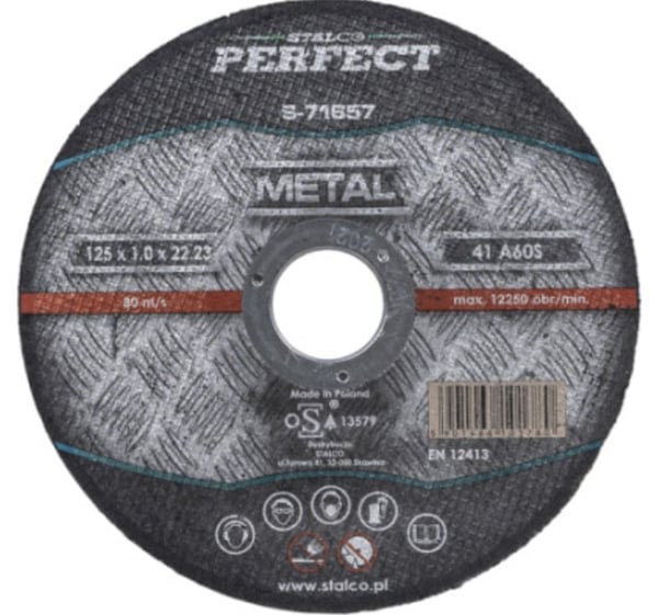 Stalco platt metallskydd 125x1,6 perfekt