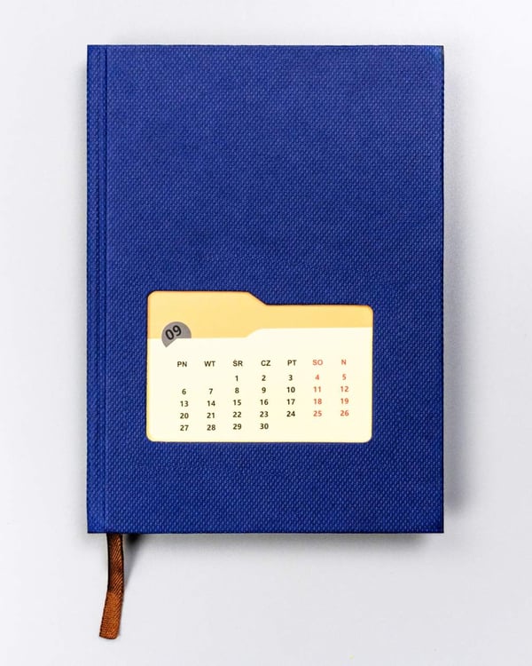 Notebook PTN NOT-K01-KP-4039 Marineblå