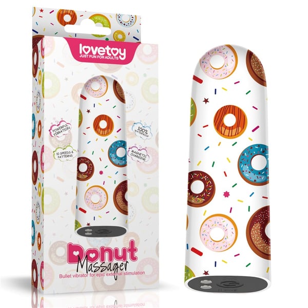 Lovetoy Donut-hieroja minivibra