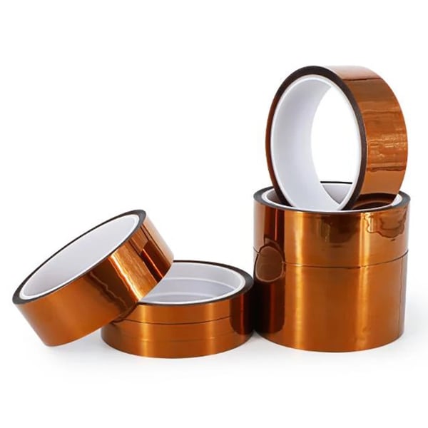 Kapton tejp högtemperaturbeständig 12 mm x 30 m 2-pack