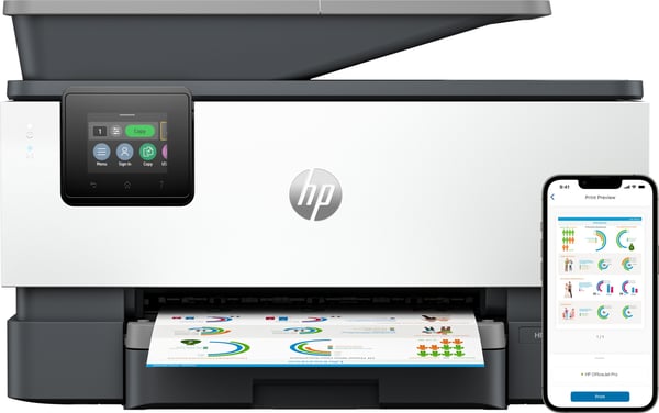 HP OfficeJet Pro 9120b 4-i-1 alt-i-en printer