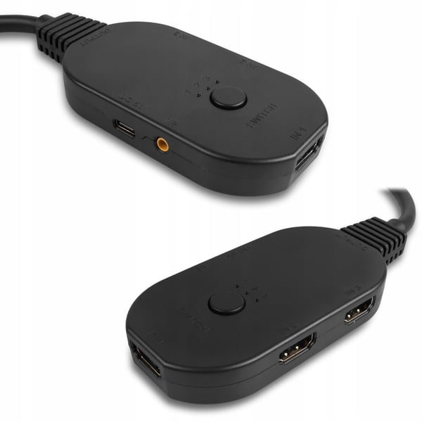 HDMI-SWITCH 2.1 3x1 SWITCH 8K 4K 120HZ 240HZ 3 INDGANGE - 1 UDGANG