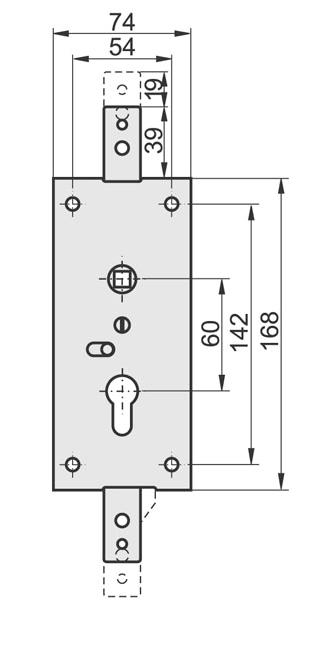 KASTEL-2 SLOTT HORISONTALT - MP ZN K-2