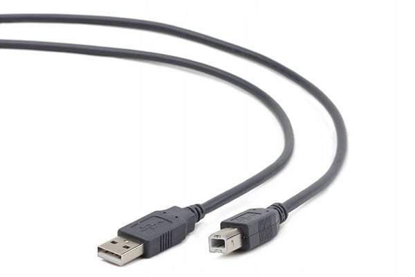 Lanberg AM-BM Ferrit USB 2.0-kabel 1,8 m svart