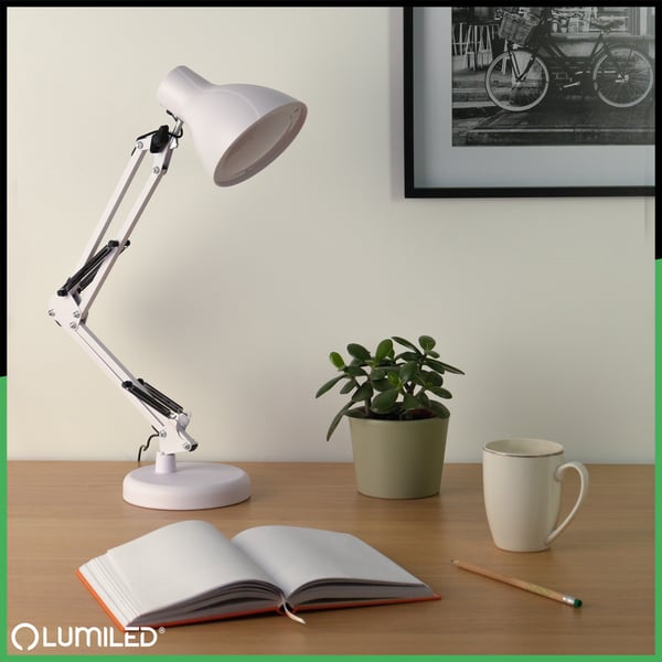 Pöytälamppu LED 7W CCT himmennettävä Marti valkoinen Lumiled
