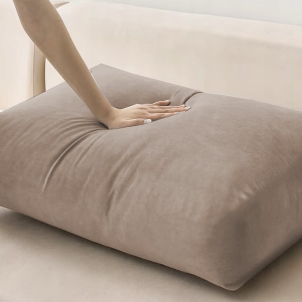Sohvan selkänojan päällinen 40-80 BEIGE cappuccino joustava sametti [57W-CP]