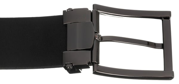 Brett läderbälte PTN PS-05M-95-3569 Svart