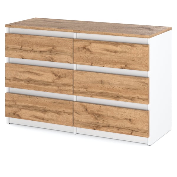 Wotan White Oak Lipasto 100 CM TV Kaappi Senkki Vaatekaappi Olohuone