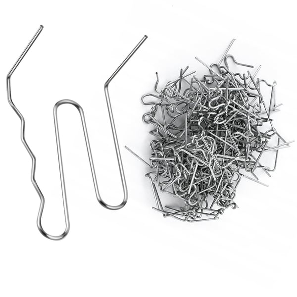 Rosfix klammer för plast runda och plata S 0,8 mm 100 st