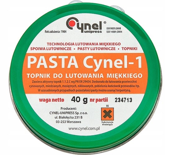 PASTA CYNEL-1 40GR - PASTA 2