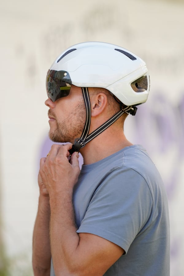 SkateFlash Atomic Vit Cykelhjälm