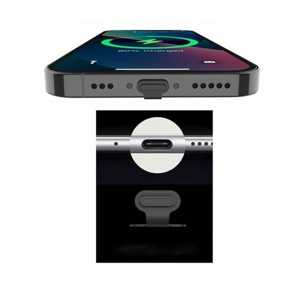 Dammskydd för USB-C laddningsport 3M själphäftande