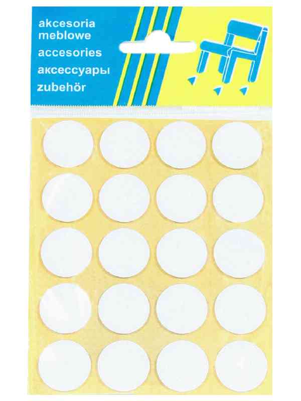 Huopatyyny, ruskea, halkaisijaltaan 20 mm - 20 kpl - U-100-0153