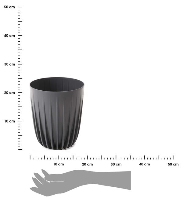Avskalad ECO Recycling blomkruka