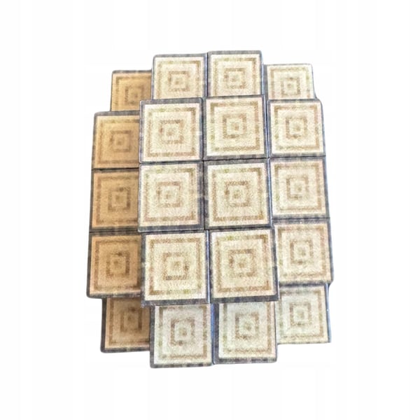 Minecraft magnetiska byggstenar med stark magnet 84 delar och 2 figurer