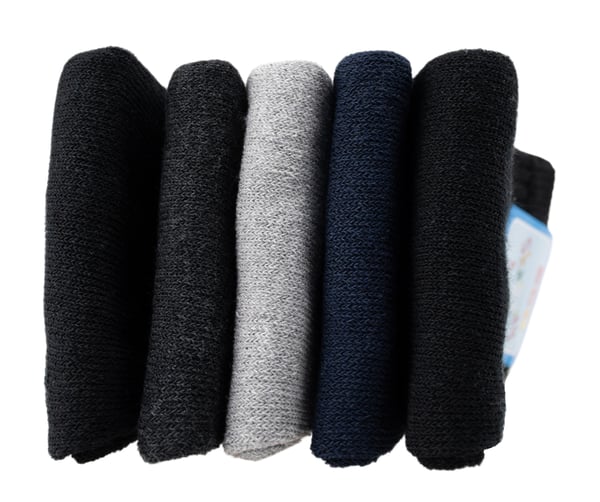 5-PACK herresnit i tryktri bomuld 39-42