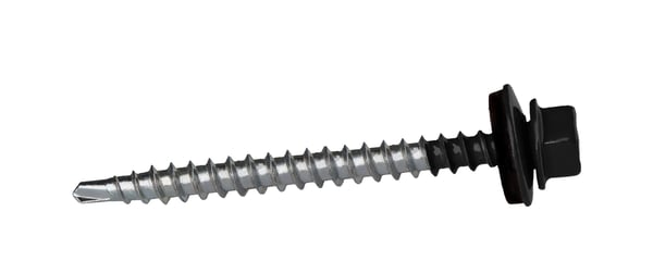 Landmandsskruer GTF2 Z14 4,8x60mm RAL 9005