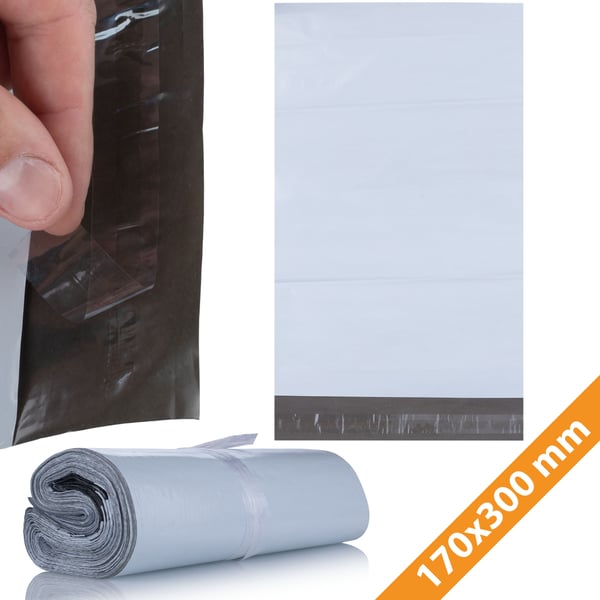 Rosfix Vita foliepåsar 170 x 300 mm 100 st