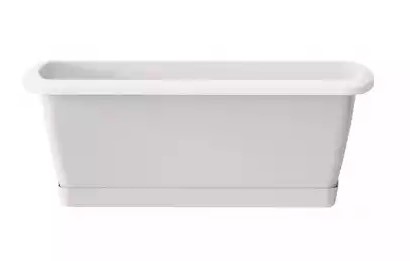 BALKONGBOX MED STATIV RESPANA SET - VIT - PP-ISE600PB